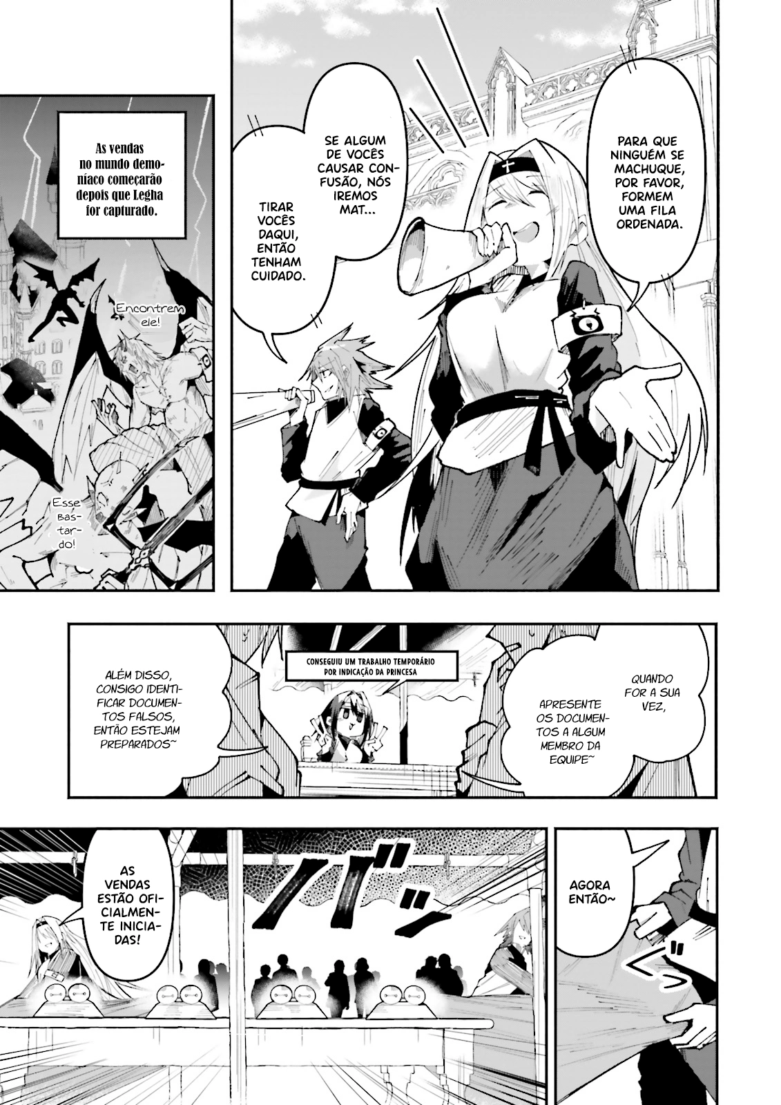 Isekai de Haishin Katsudou wo Shitara Tairyou no Yandere Shinja wo Umidashite Shimatta Ken capitulo 27 pagina 12