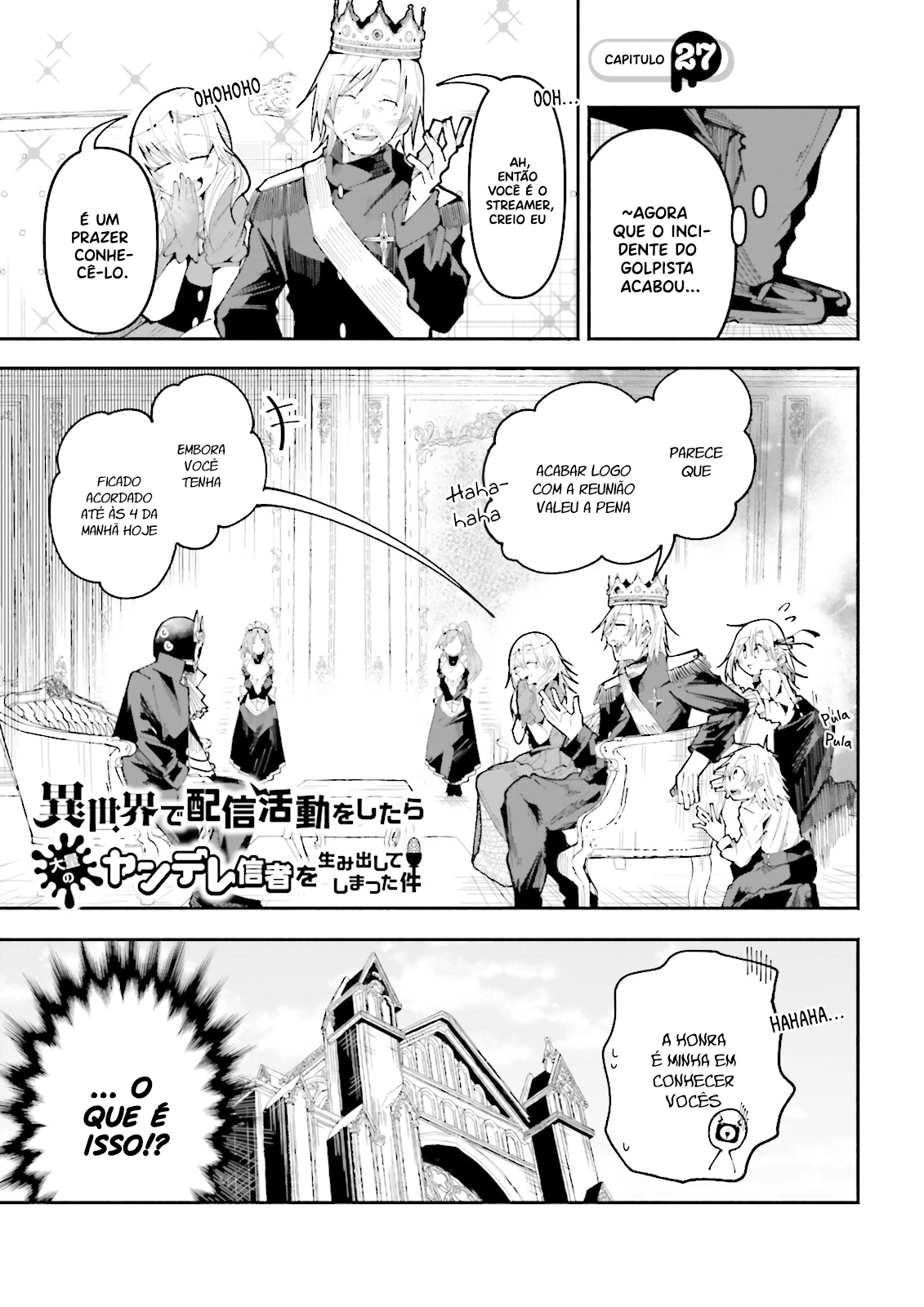 Isekai de Haishin Katsudou wo Shitara Tairyou no Yandere Shinja wo Umidashite Shimatta Ken capitulo 27 pagina 2