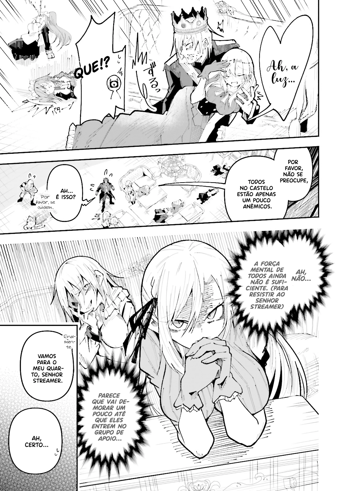 Isekai de Haishin Katsudou wo Shitara Tairyou no Yandere Shinja wo Umidashite Shimatta Ken capitulo 27 pagina 8