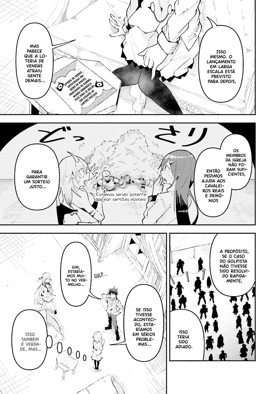 Isekai de Haishin Katsudou wo Shitara Tairyou no Yandere Shinja wo Umidashite Shimatta Ken capitulo 27 pagina 10
