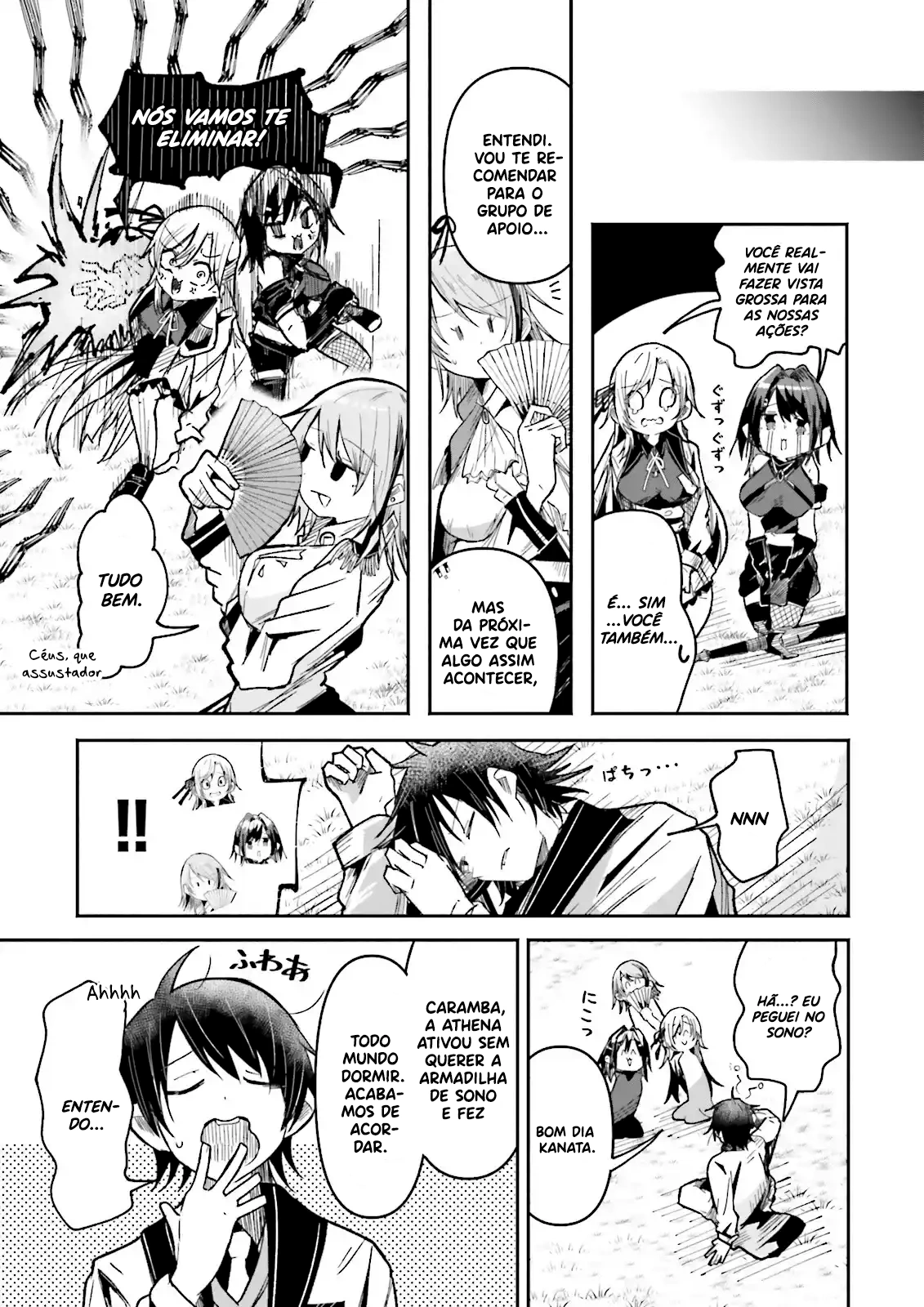Isekai de Haishin Katsudou wo Shitara Tairyou no Yandere Shinja wo Umidashite Shimatta Ken capitulo 34 pagina 12