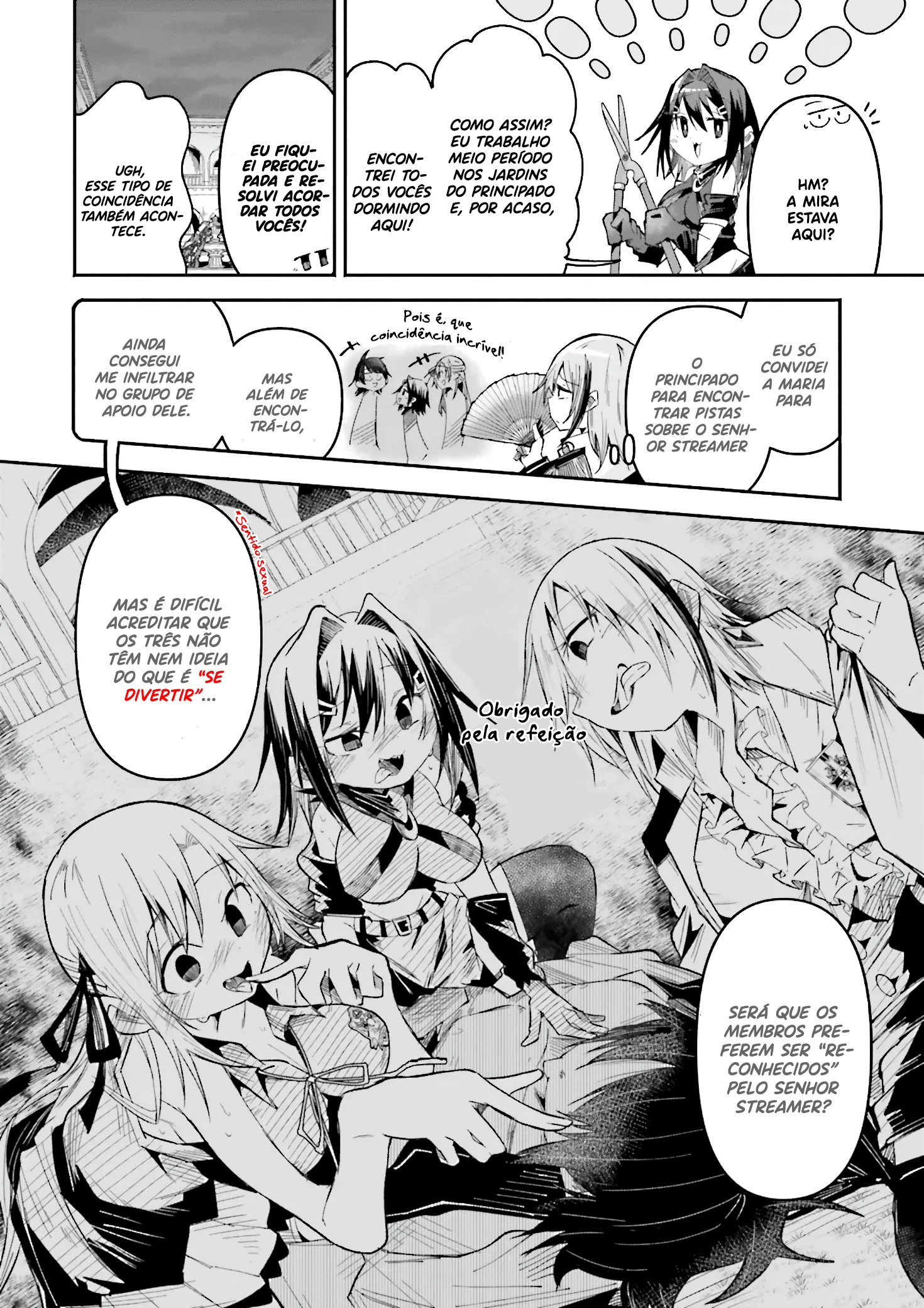 Isekai de Haishin Katsudou wo Shitara Tairyou no Yandere Shinja wo Umidashite Shimatta Ken capitulo 34 pagina 13