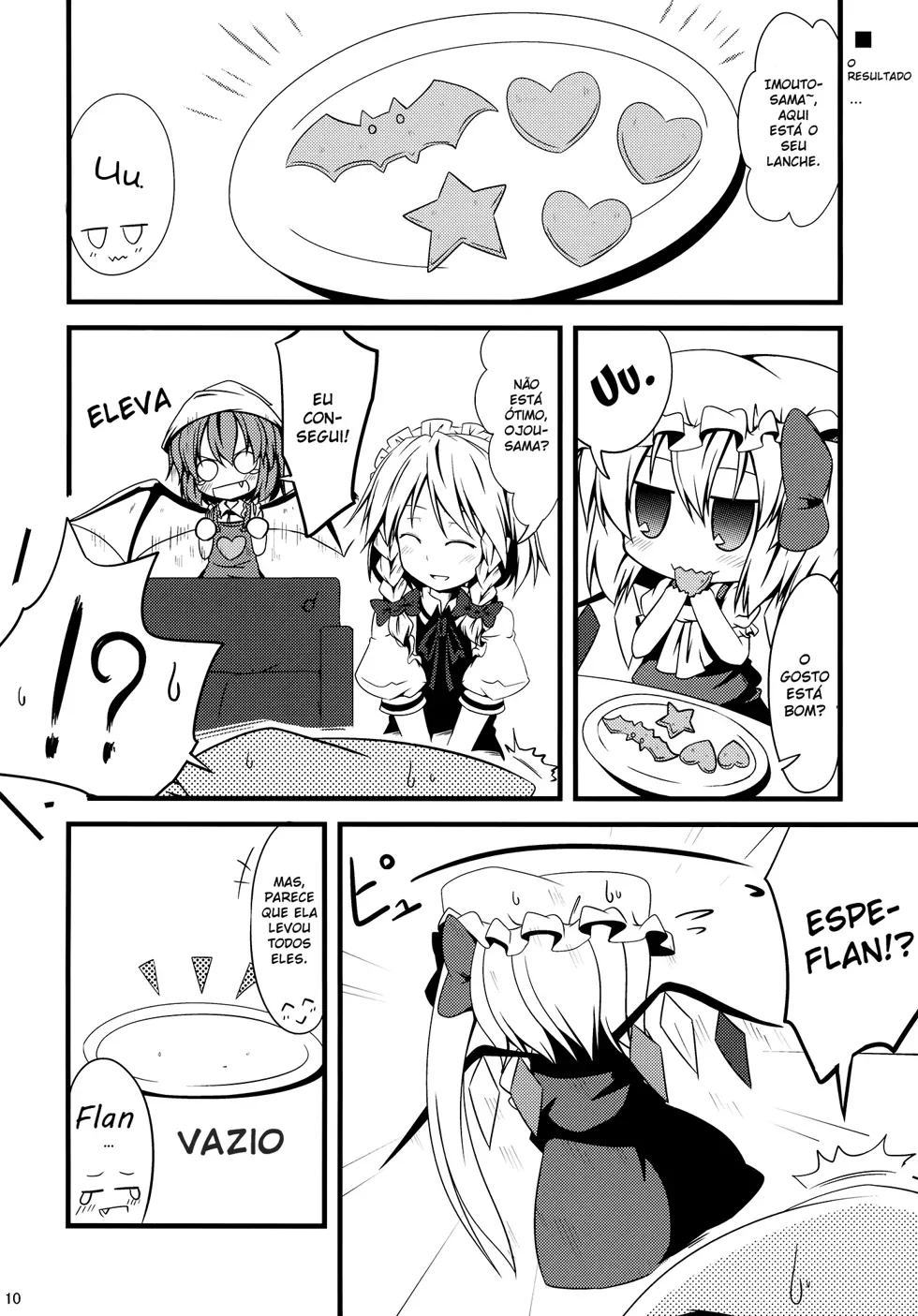Flandre Chibi: A Queridinha da MansÃ£o Scarlet capitulo 2 pagina 11