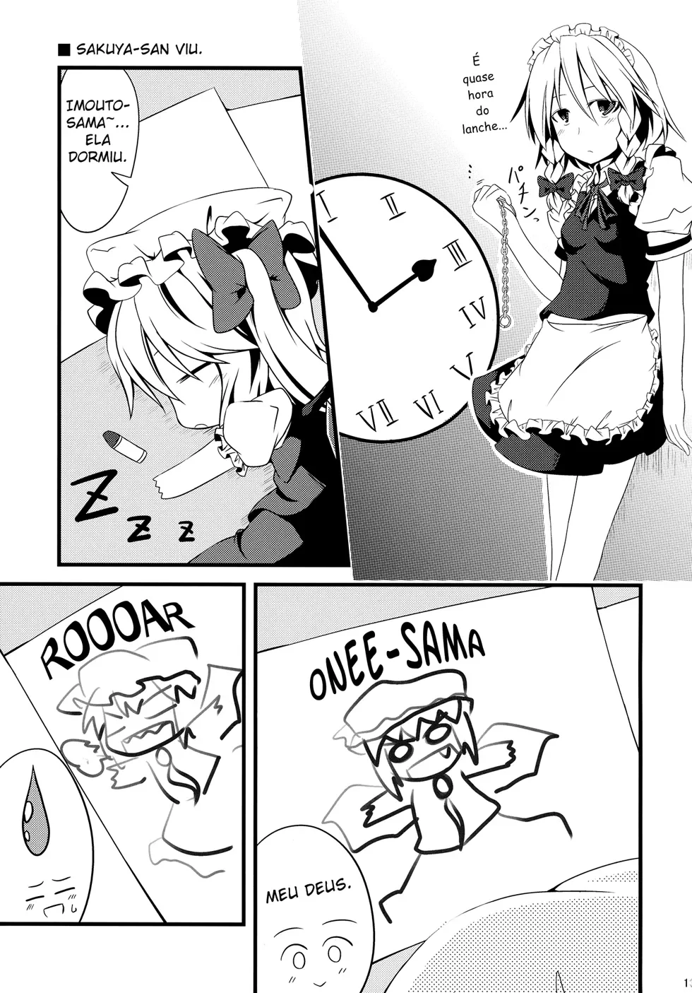 Flandre Chibi: A Queridinha da MansÃ£o Scarlet capitulo 2 pagina 14