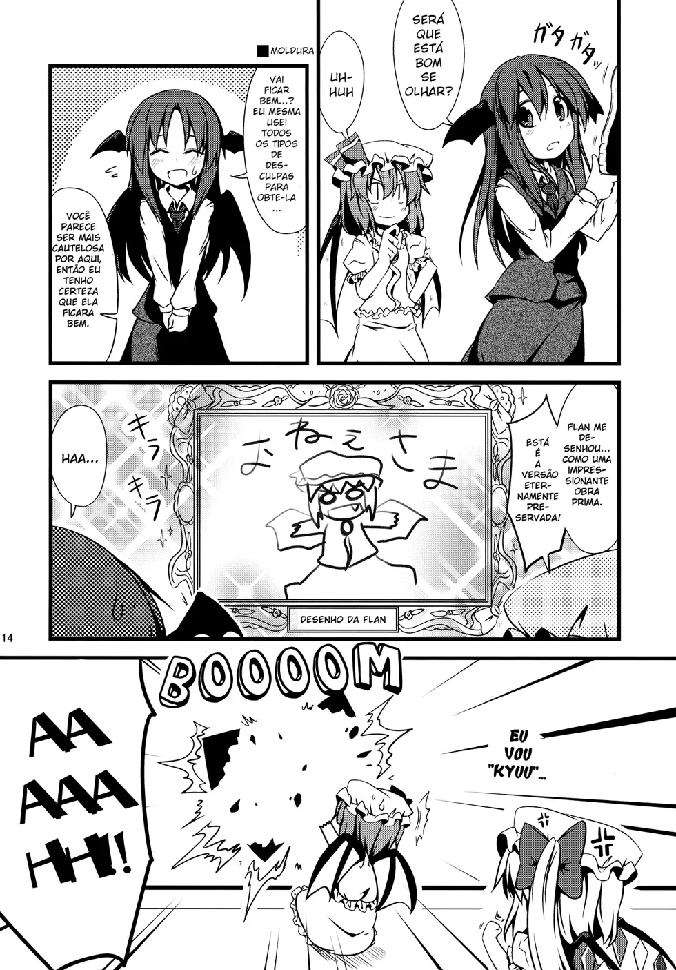 Flandre Chibi: A Queridinha da MansÃ£o Scarlet capitulo 2 pagina 15
