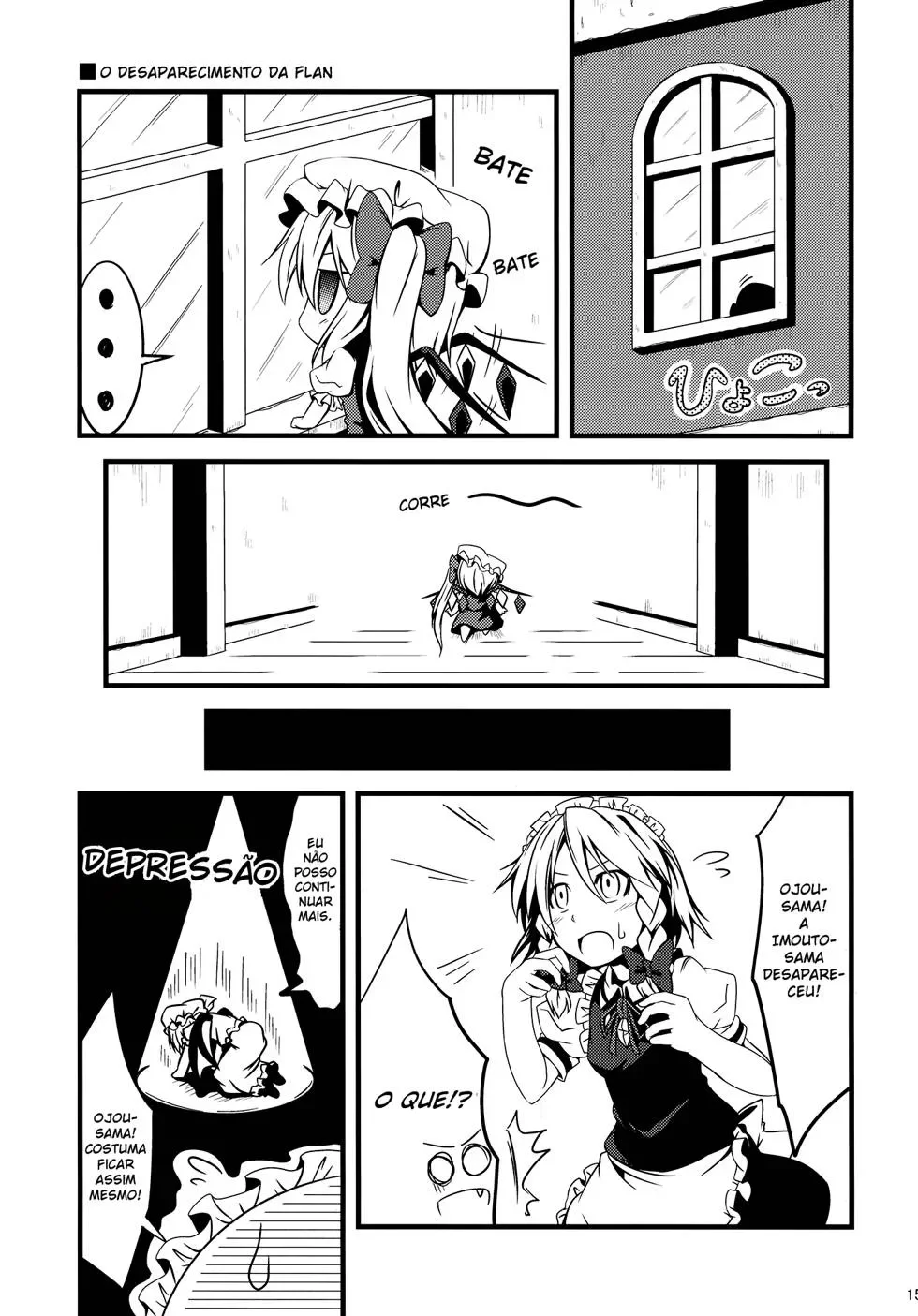 Flandre Chibi: A Queridinha da MansÃ£o Scarlet capitulo 2 pagina 16