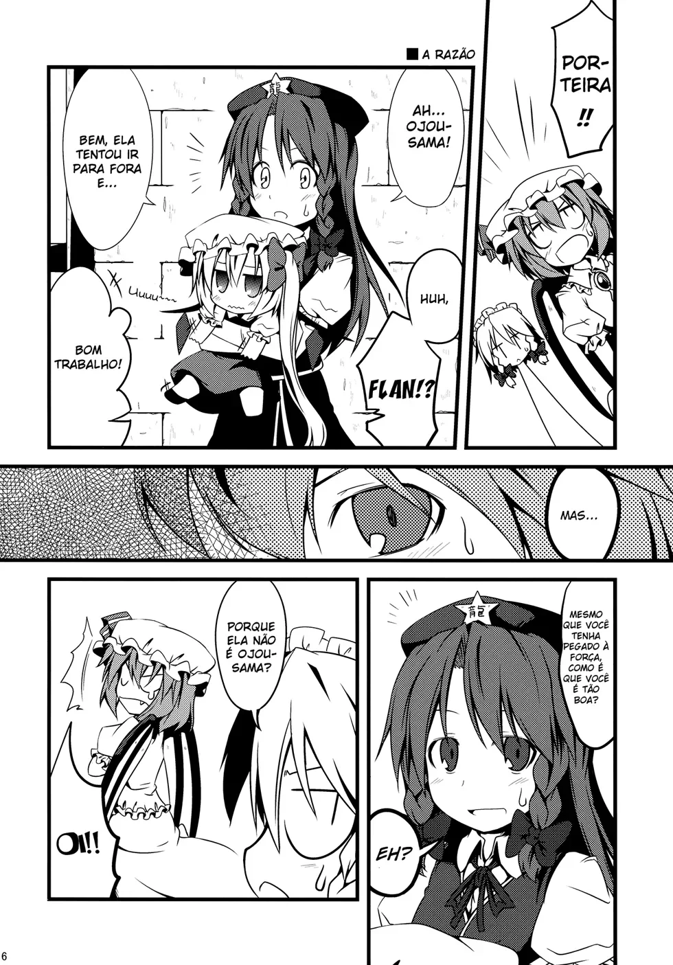 Flandre Chibi: A Queridinha da MansÃ£o Scarlet capitulo 2 pagina 17