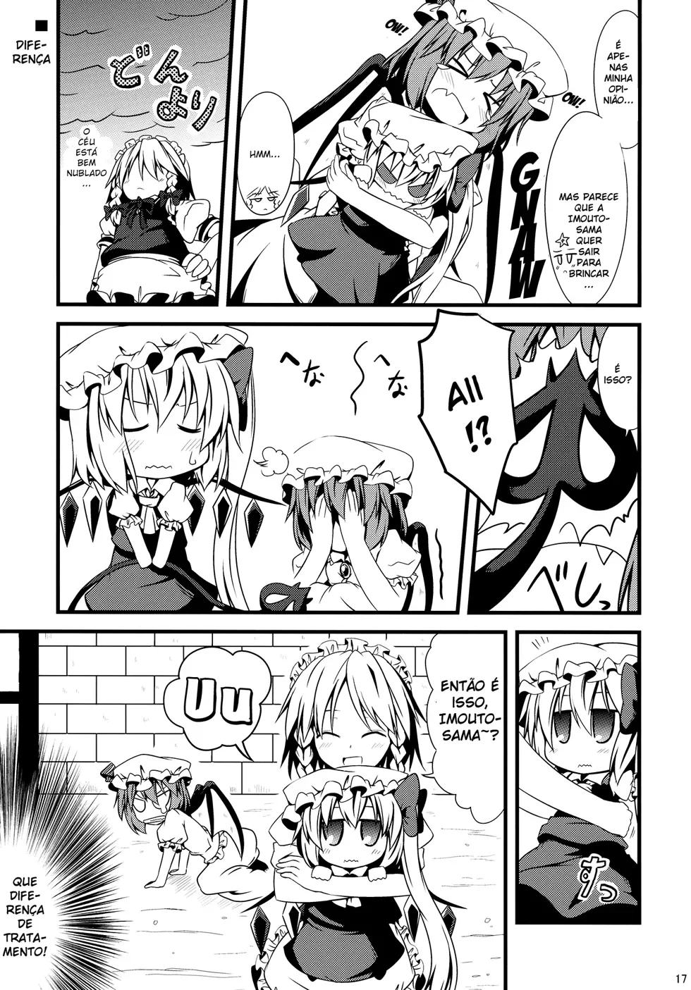 Flandre Chibi: A Queridinha da MansÃ£o Scarlet capitulo 2 pagina 18