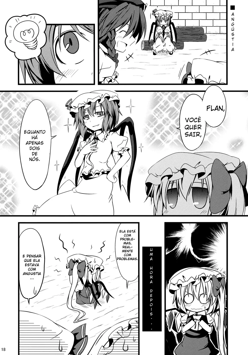 Flandre Chibi: A Queridinha da MansÃ£o Scarlet capitulo 2 pagina 19