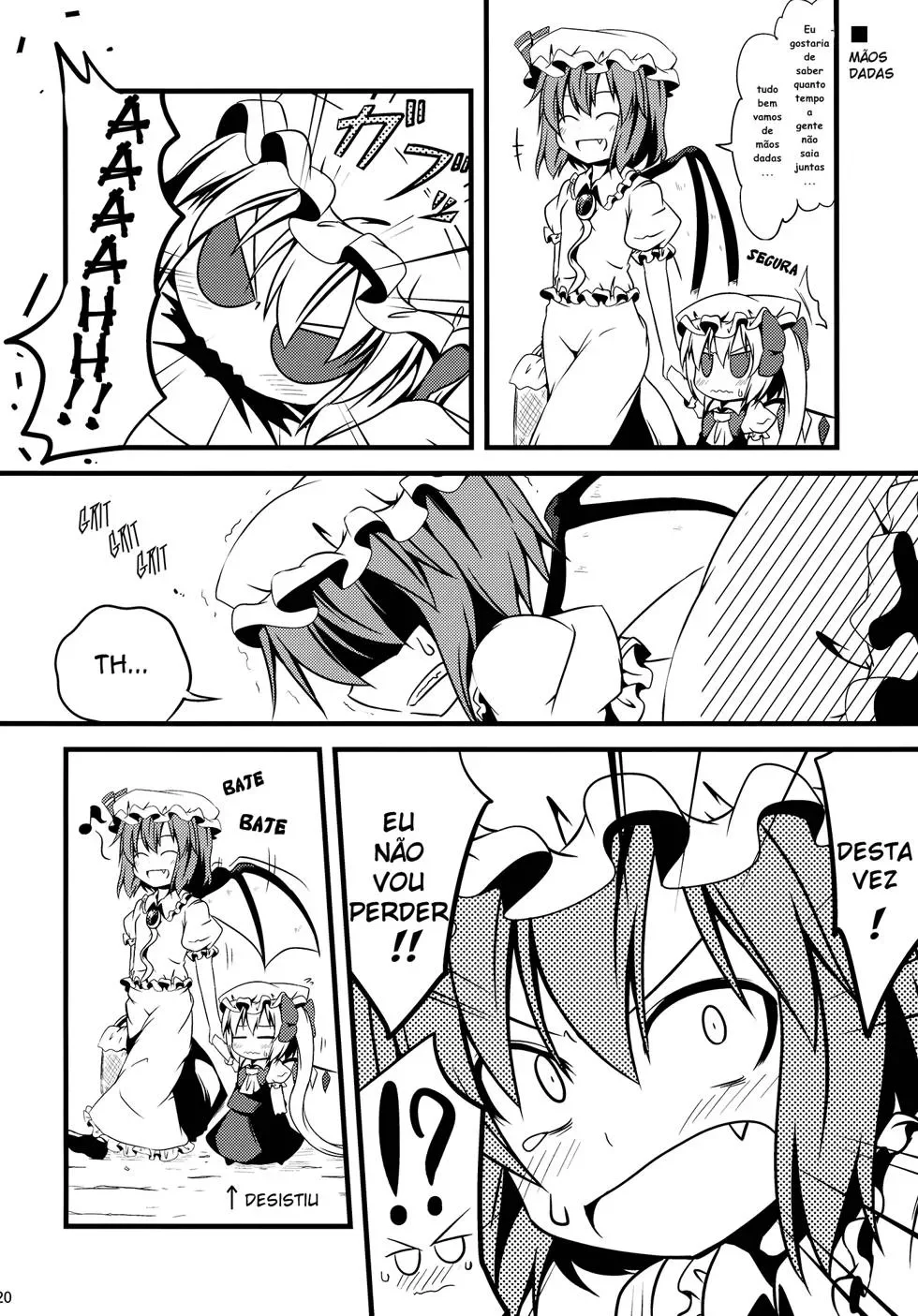 Flandre Chibi: A Queridinha da MansÃ£o Scarlet capitulo 2 pagina 21