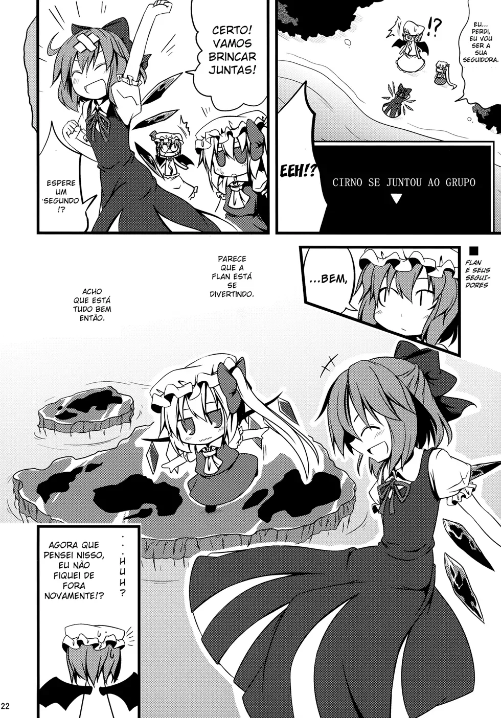 Flandre Chibi: A Queridinha da MansÃ£o Scarlet capitulo 2 pagina 23