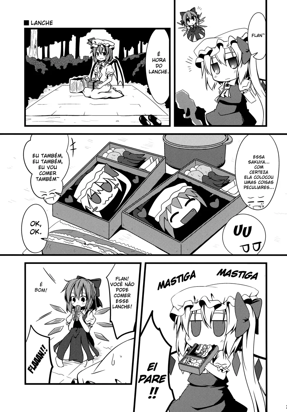 Flandre Chibi: A Queridinha da MansÃ£o Scarlet capitulo 2 pagina 24