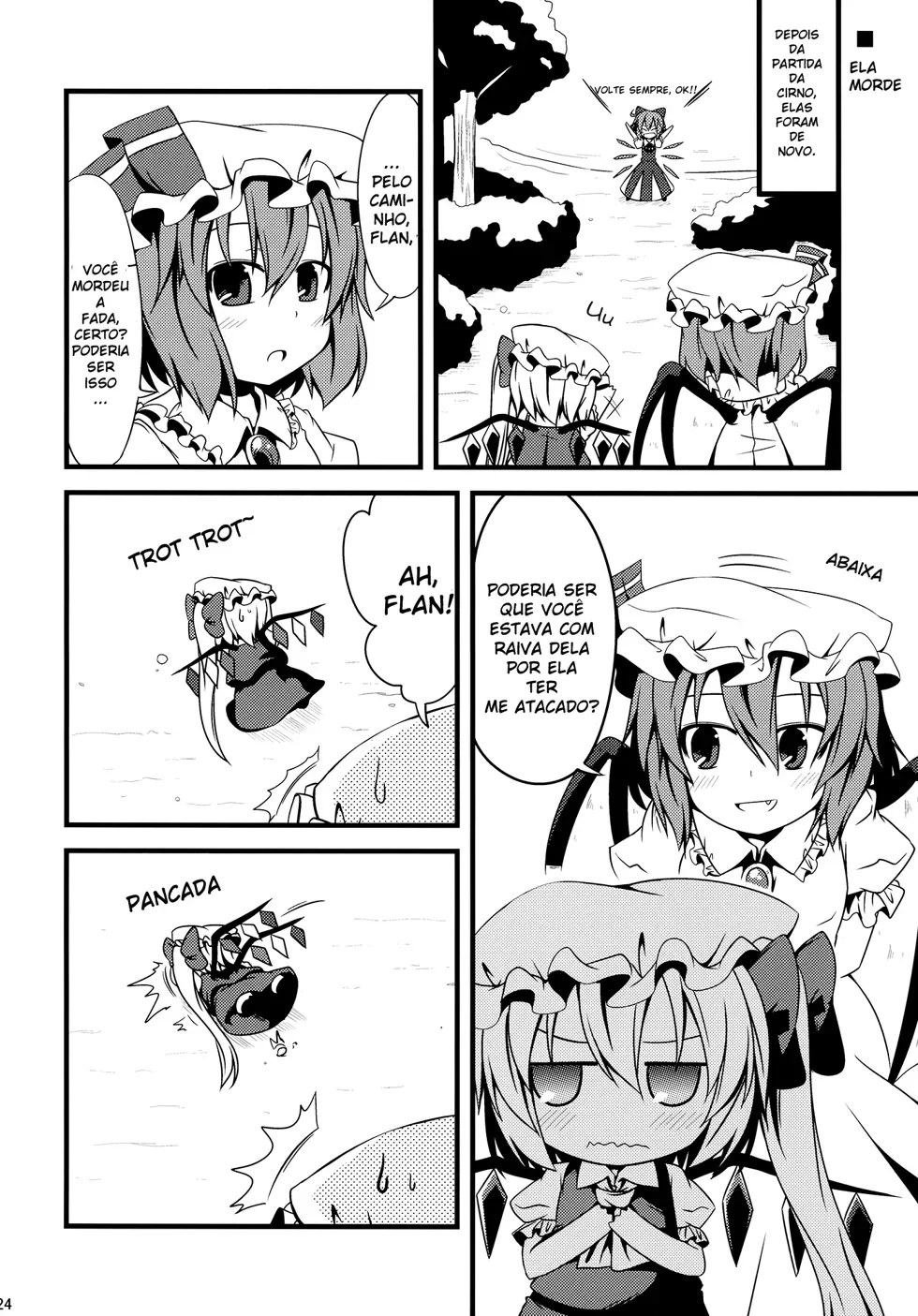 Flandre Chibi: A Queridinha da MansÃ£o Scarlet capitulo 2 pagina 25