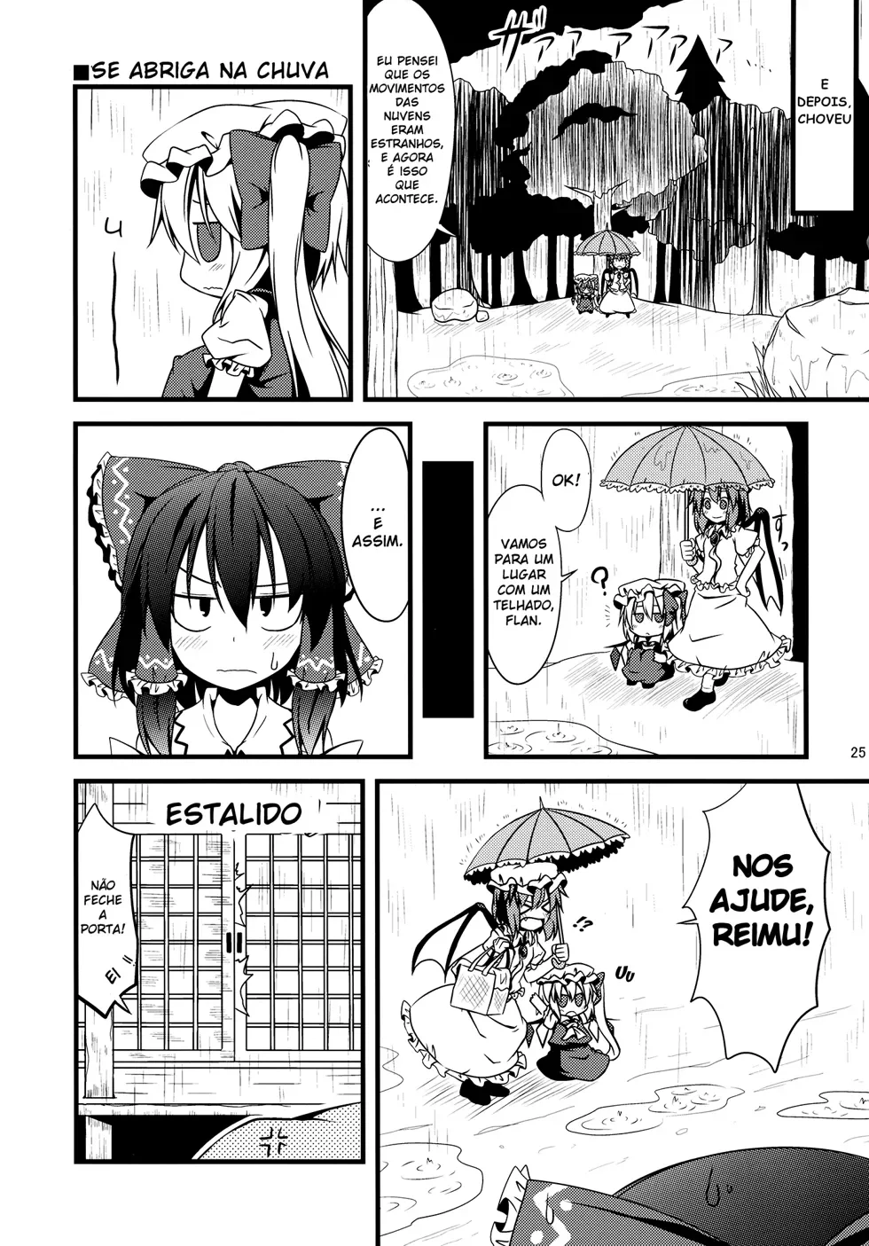 Flandre Chibi: A Queridinha da MansÃ£o Scarlet capitulo 2 pagina 26