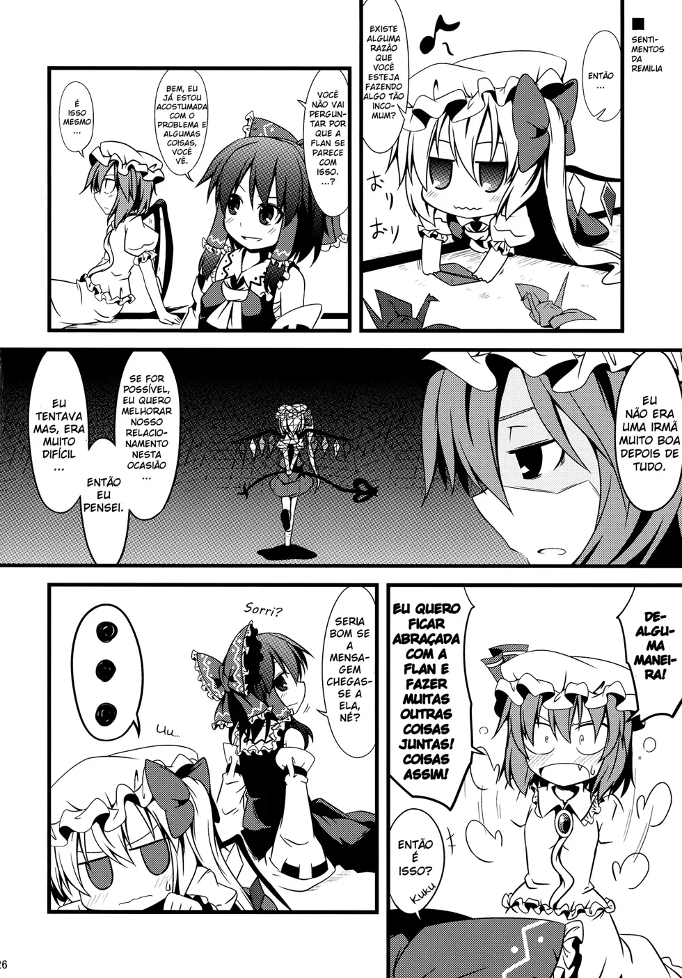 Flandre Chibi: A Queridinha da MansÃ£o Scarlet capitulo 2 pagina 27