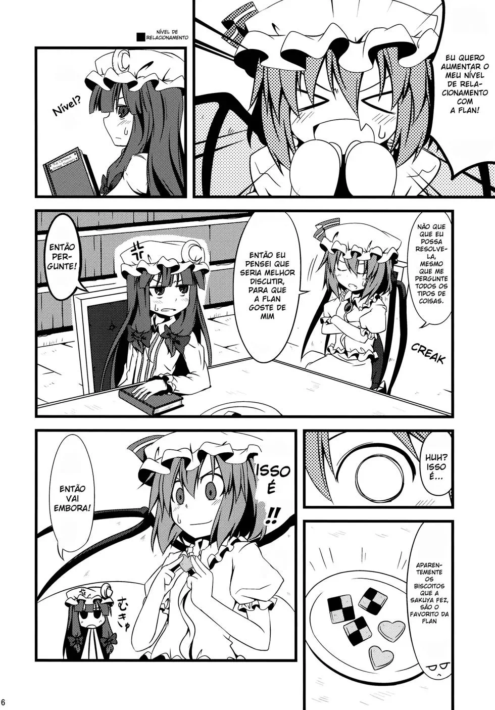 Flandre Chibi: A Queridinha da MansÃ£o Scarlet capitulo 2 pagina 7