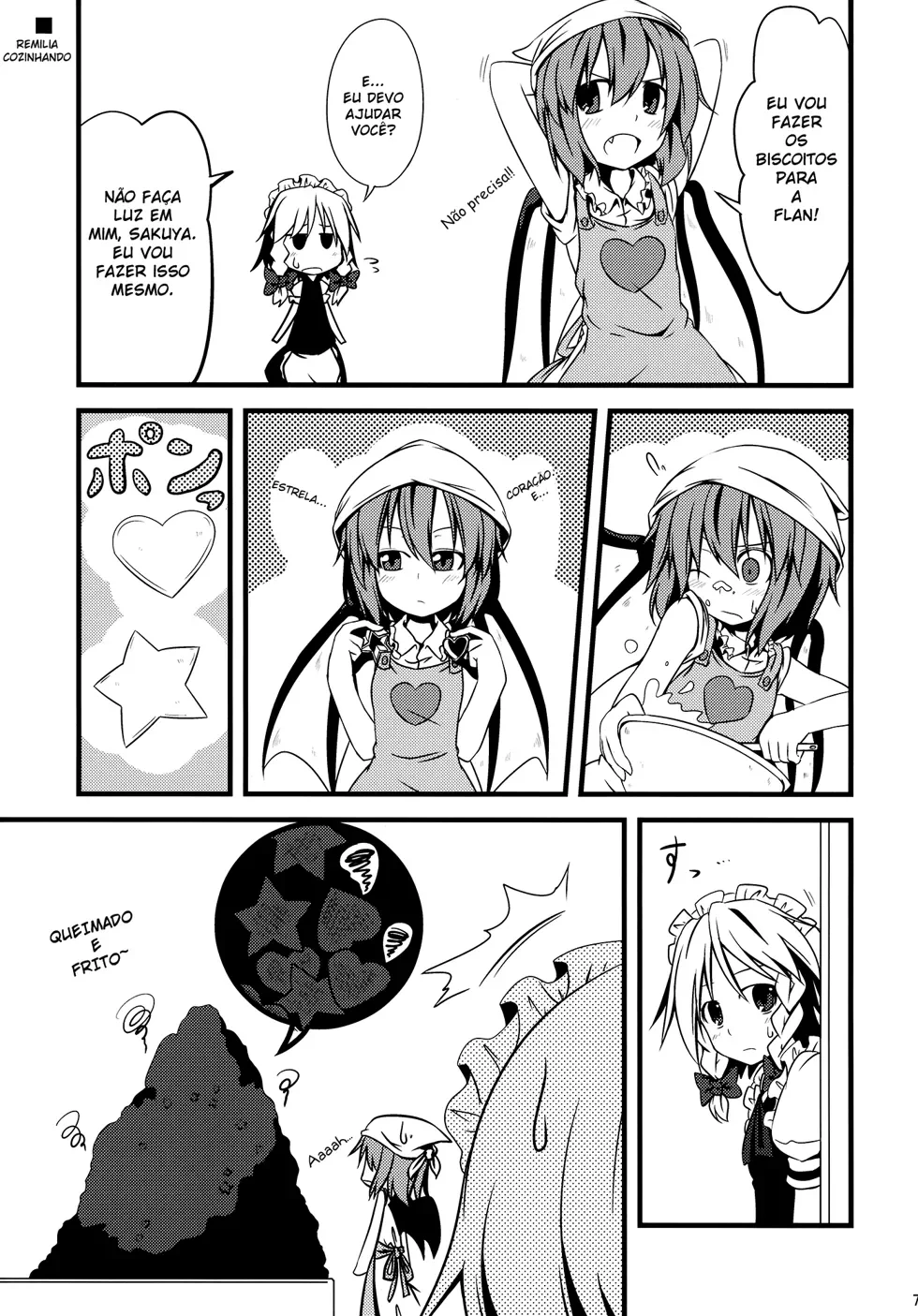 Flandre Chibi: A Queridinha da MansÃ£o Scarlet capitulo 2 pagina 8