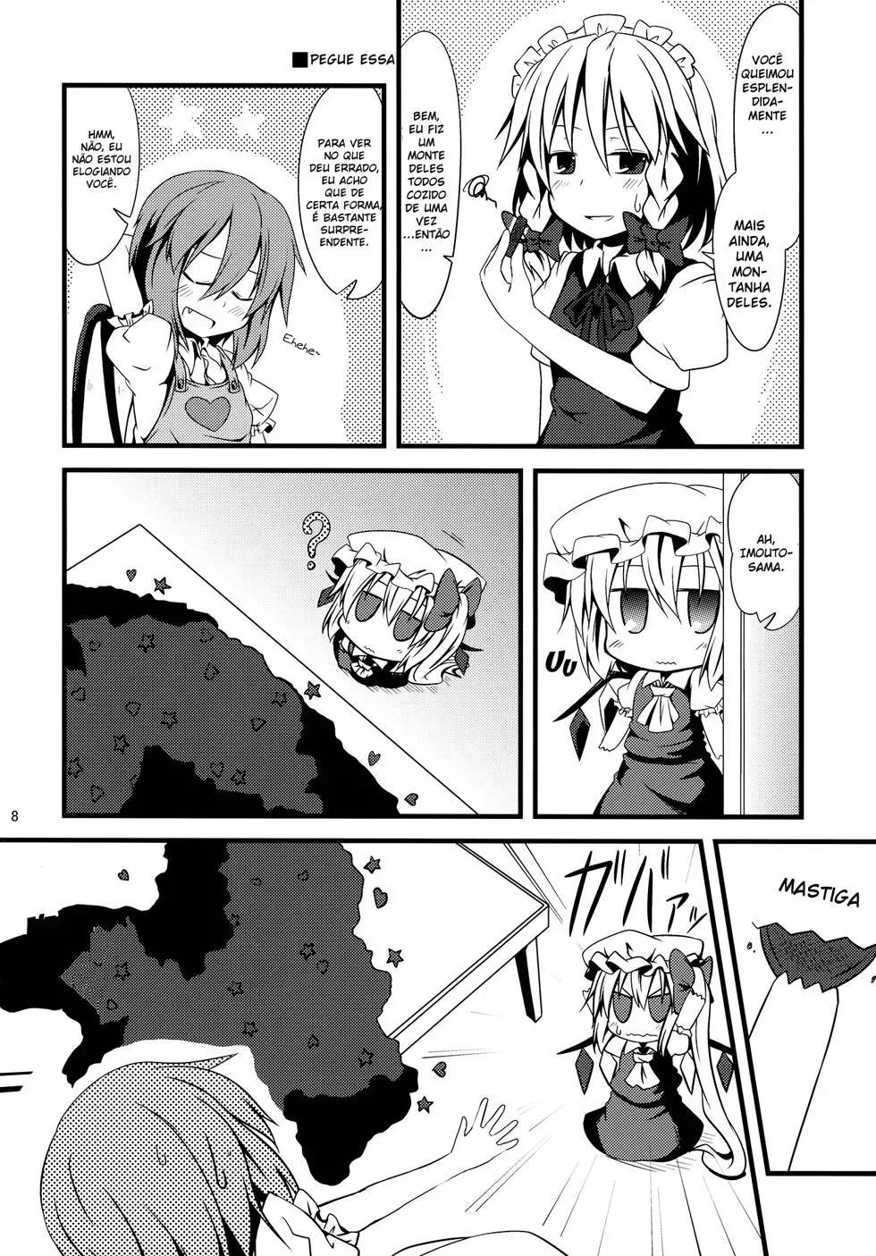 Flandre Chibi: A Queridinha da MansÃ£o Scarlet capitulo 2 pagina 9
