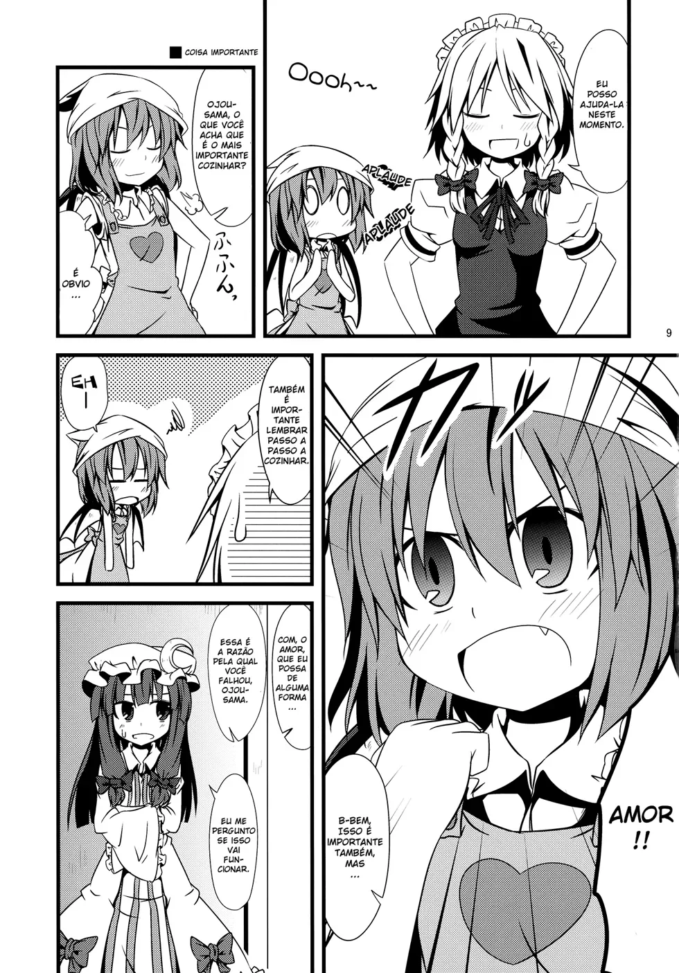Flandre Chibi: A Queridinha da MansÃ£o Scarlet capitulo 2 pagina 10