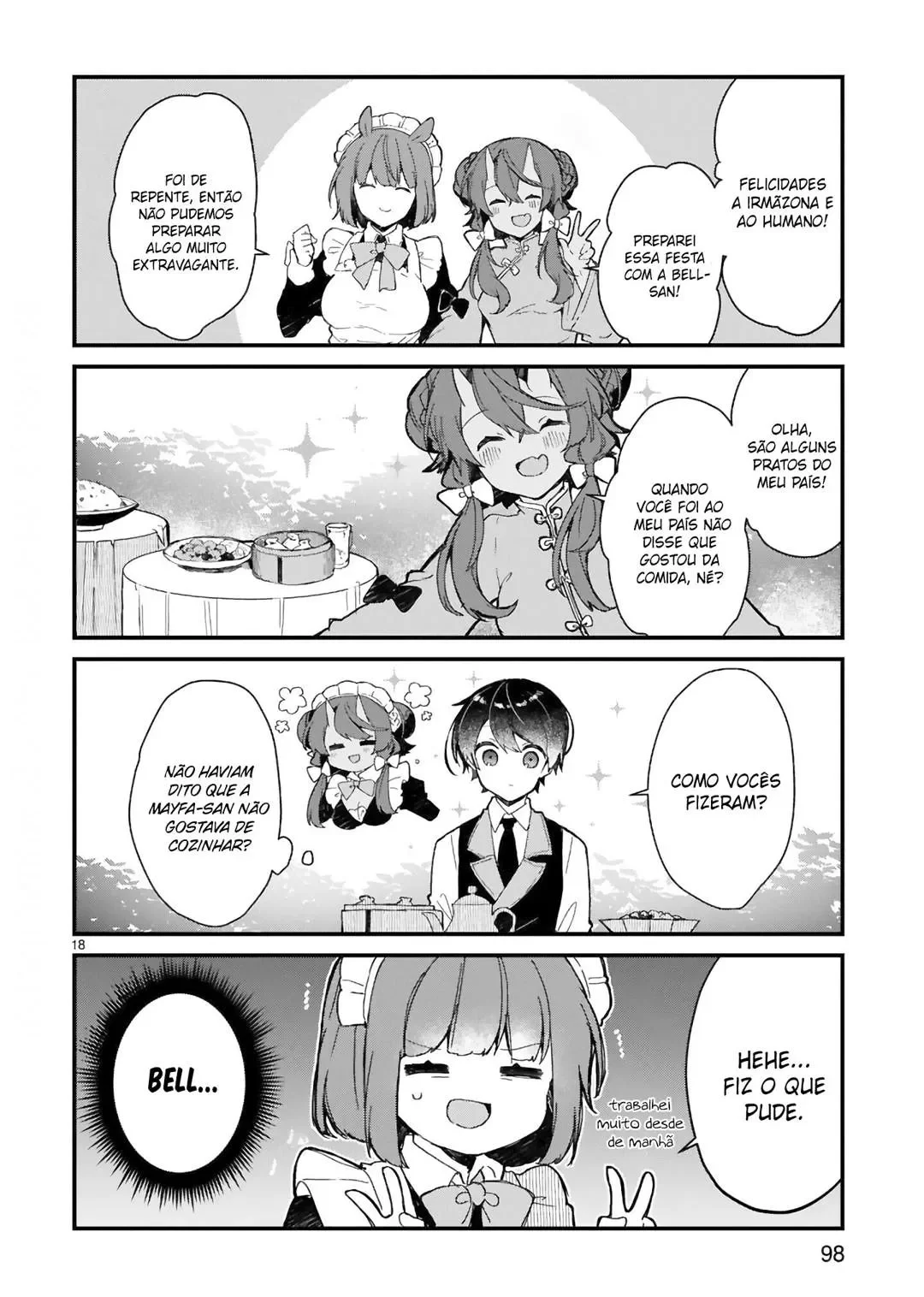 Quero me Casar com o Rei DemÃ´nio capitulo 16 pagina 19