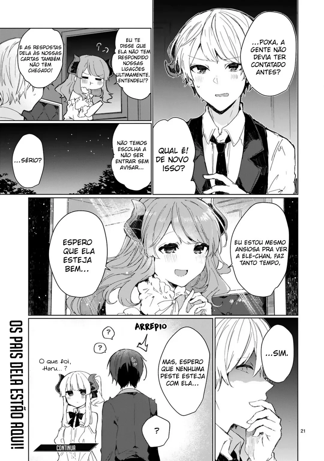 Quero me Casar com o Rei DemÃ´nio capitulo 12 pagina 23