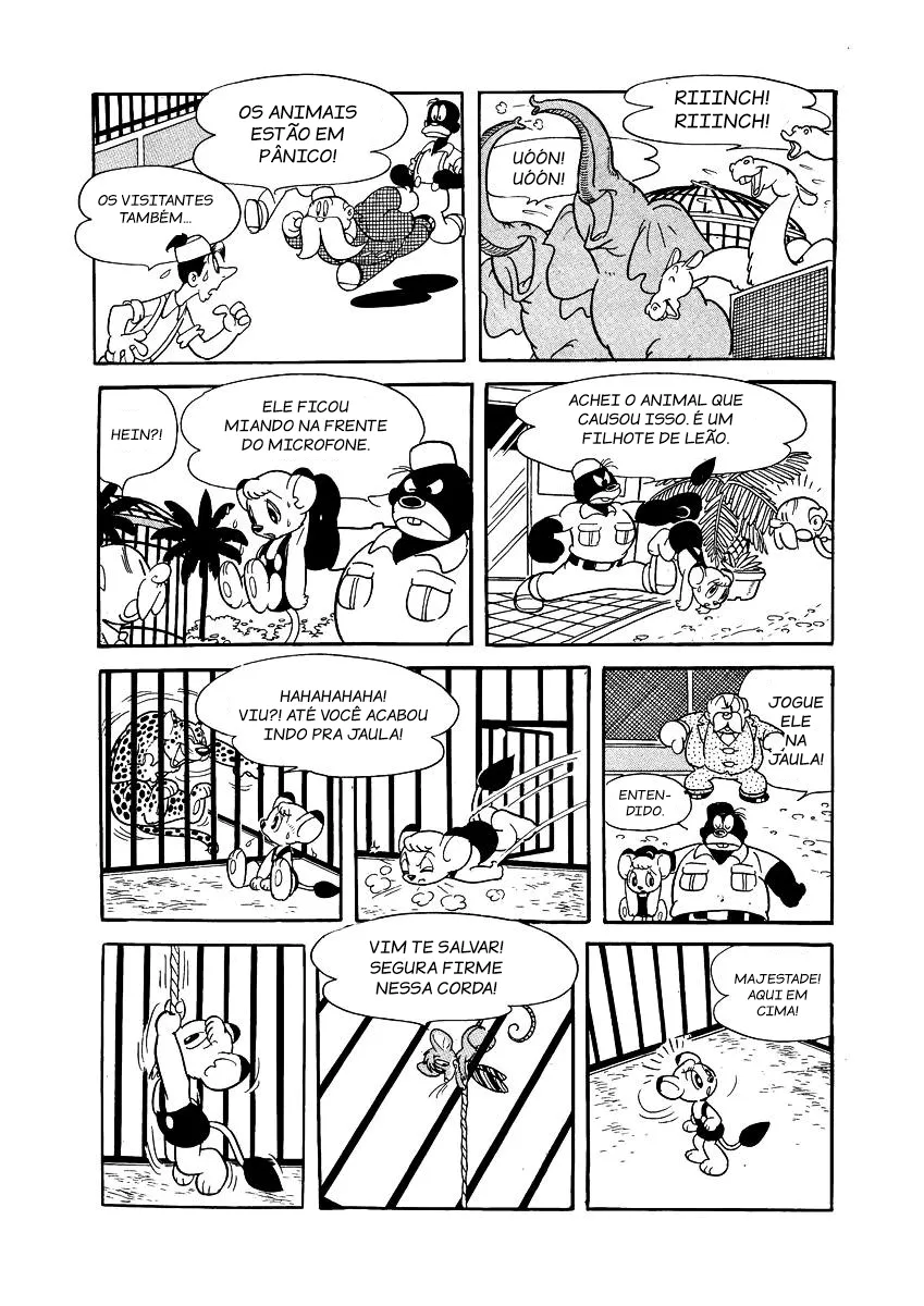 Kimba, o LeÃ£o Branco: Imperador da Selva capitulo 3 pagina 12