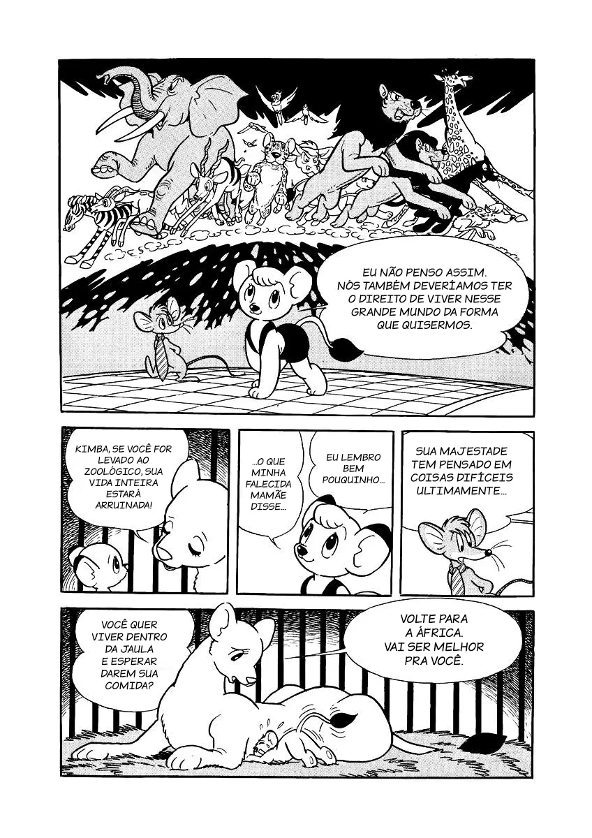 Kimba, o LeÃ£o Branco: Imperador da Selva capitulo 3 pagina 14