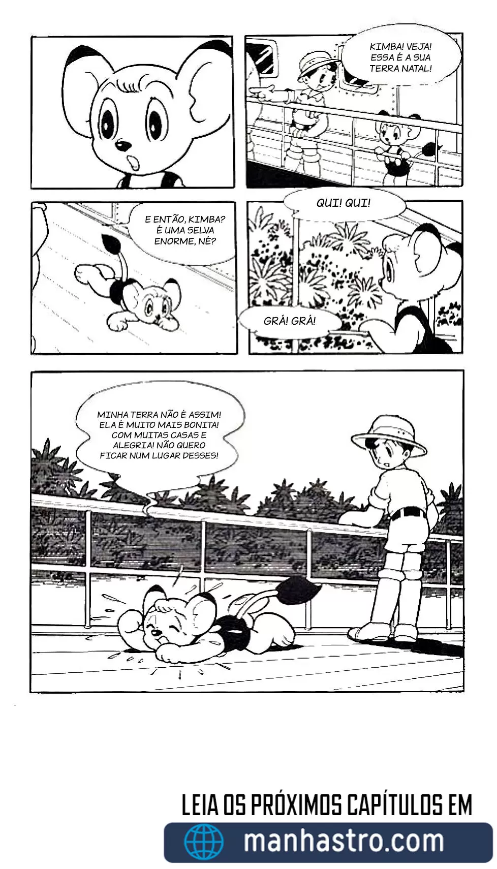 Kimba, o LeÃ£o Branco: Imperador da Selva capitulo 3 pagina 24