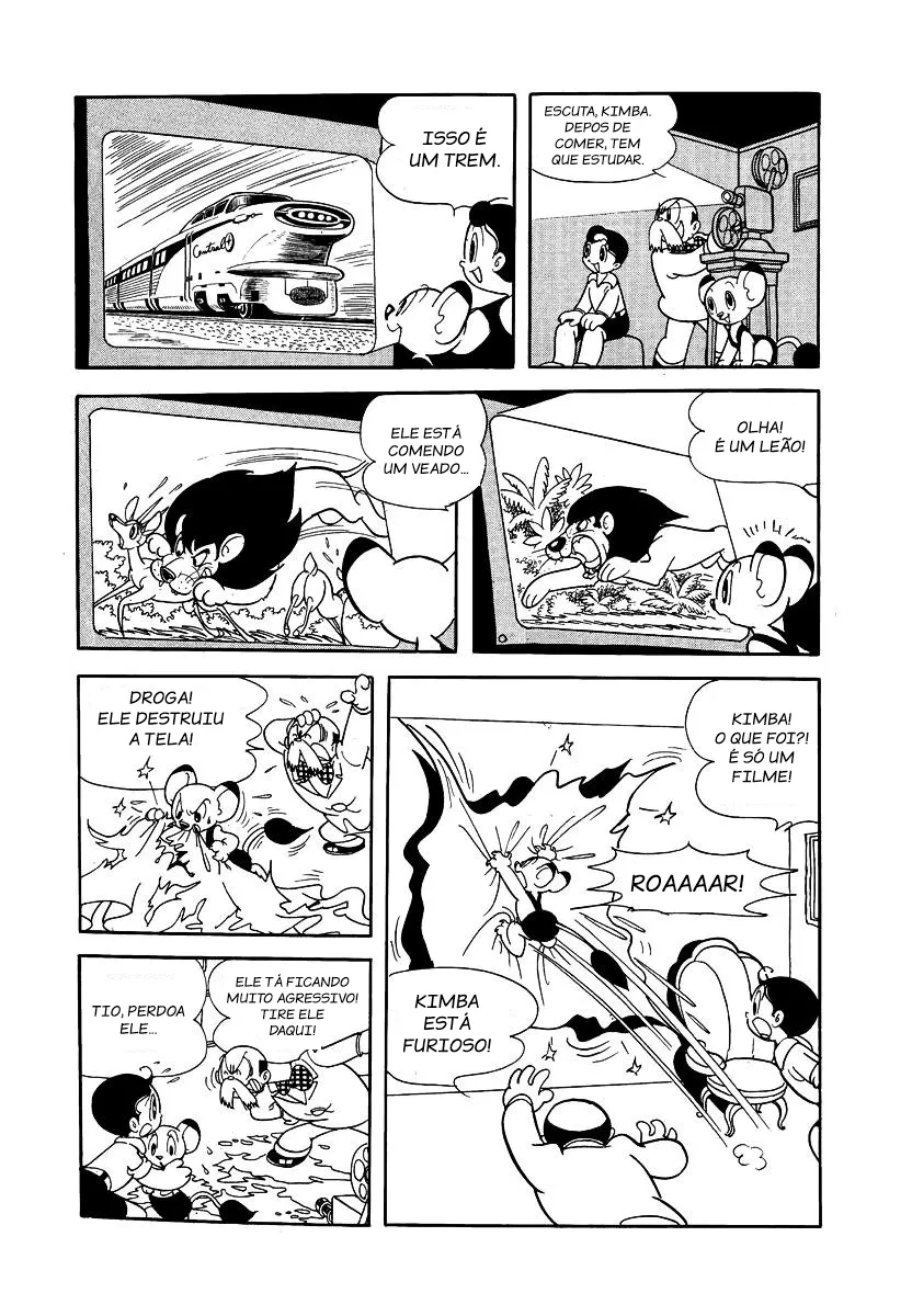 Kimba, o LeÃ£o Branco: Imperador da Selva capitulo 3 pagina 8