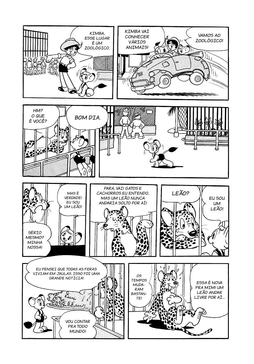 Kimba, o LeÃ£o Branco: Imperador da Selva capitulo 3 pagina 10