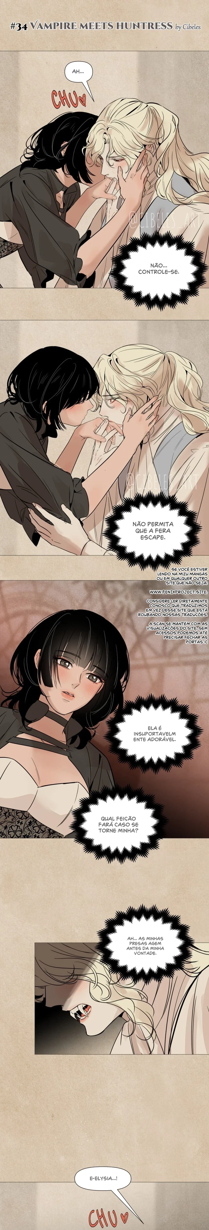 O Vampiro Encontrou A Caçadora capitulo 34 pagina 3