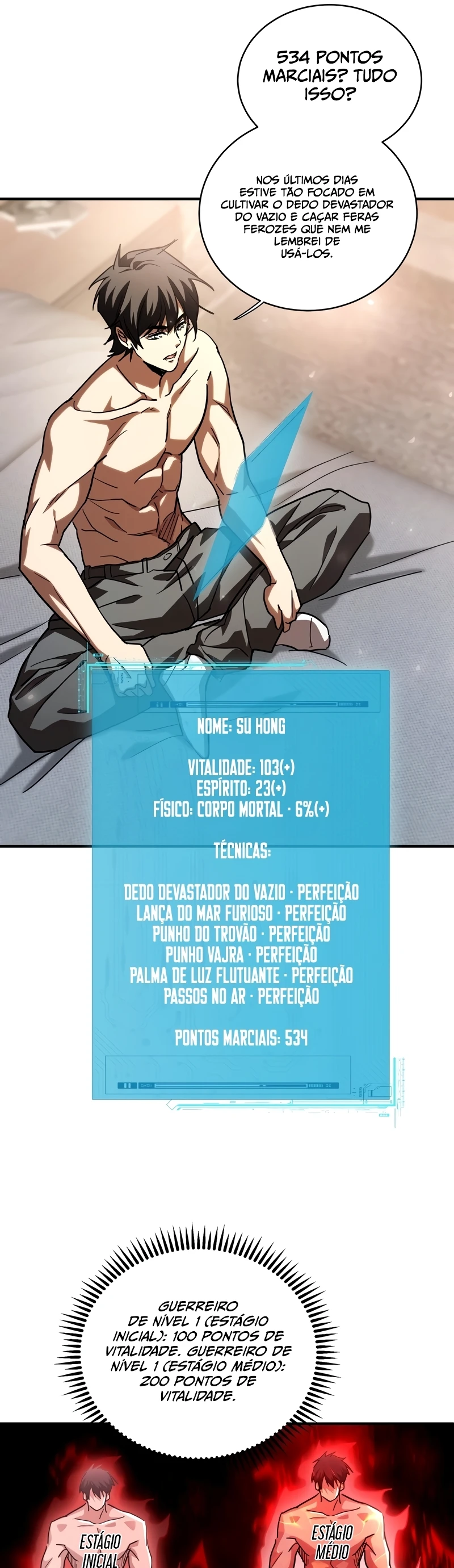 Mundo Marcial Supremo: Varrendo Sozinho TrÃªs Mil Imperadores com uma sÃ³ mÃ£o capitulo 8 pagina 12
