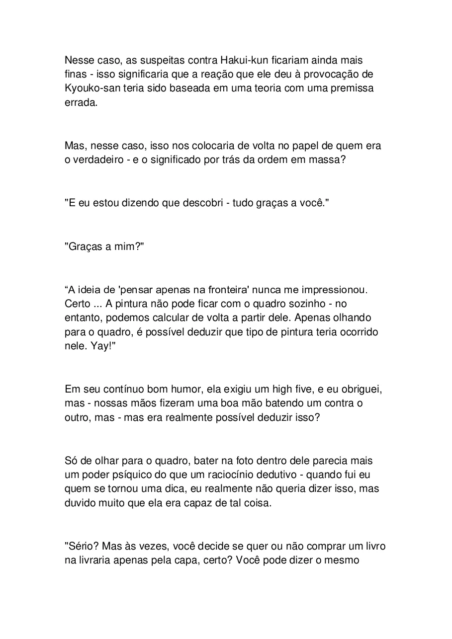 O Detetive Errante e a Detetive AmnÃ©sica capitulo 7 pagina 132
