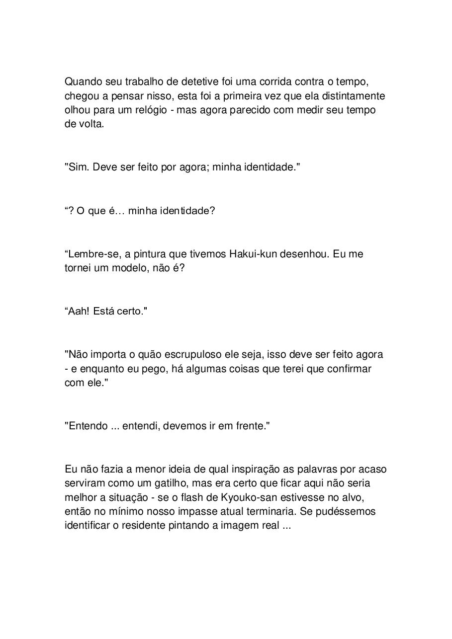 O Detetive Errante e a Detetive AmnÃ©sica capitulo 7 pagina 134