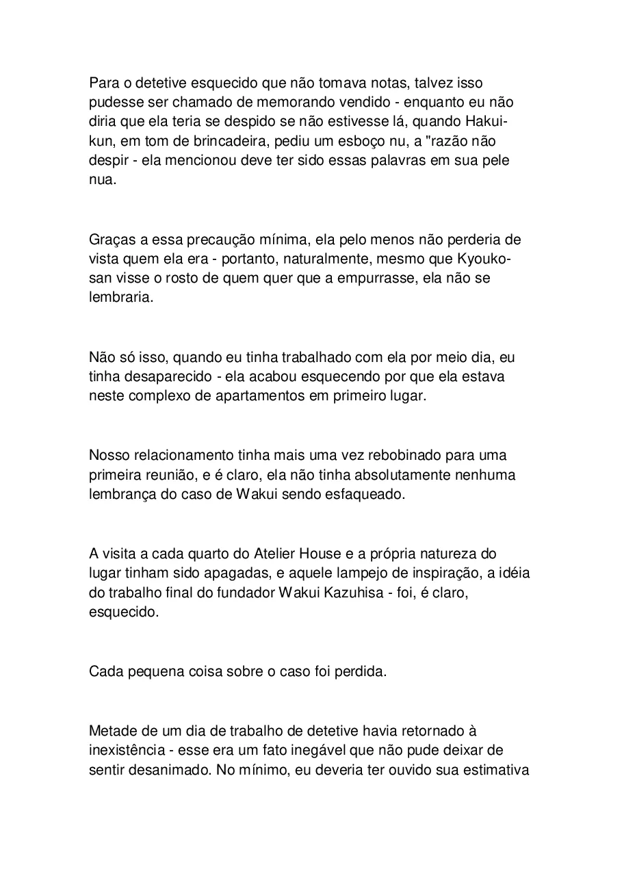 O Detetive Errante e a Detetive AmnÃ©sica capitulo 7 pagina 154