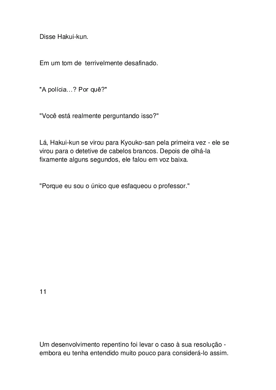 O Detetive Errante e a Detetive AmnÃ©sica capitulo 7 pagina 159