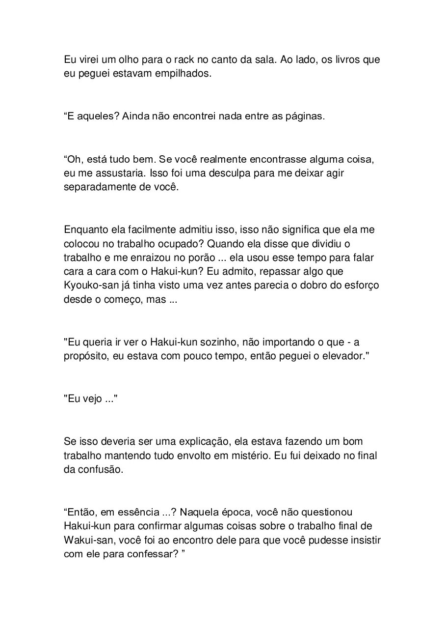 O Detetive Errante e a Detetive AmnÃ©sica capitulo 7 pagina 164