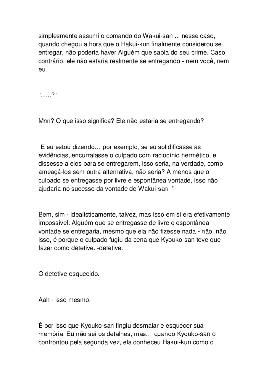 O Detetive Errante e a Detetive AmnÃ©sica capitulo 7 pagina 169