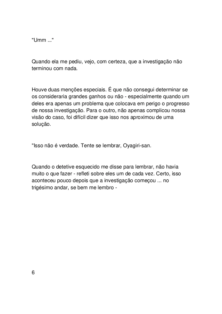 O Detetive Errante e a Detetive AmnÃ©sica capitulo 7 pagina 61
