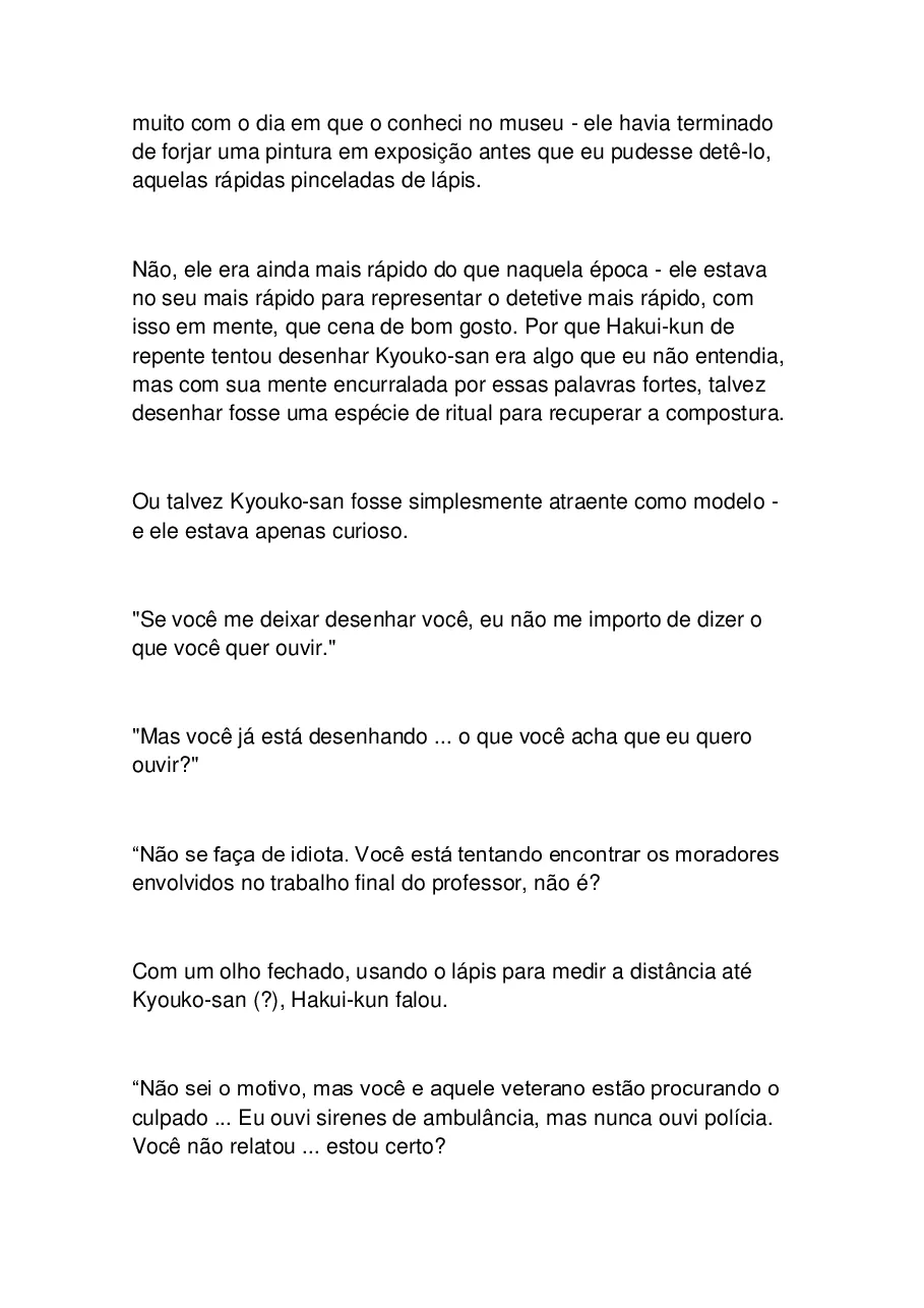 O Detetive Errante e a Detetive AmnÃ©sica capitulo 7 pagina 74