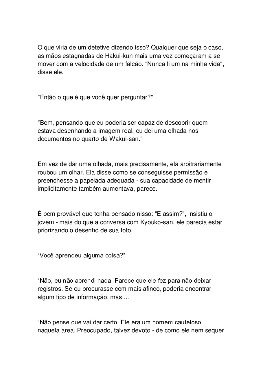 O Detetive Errante e a Detetive AmnÃ©sica capitulo 7 pagina 80