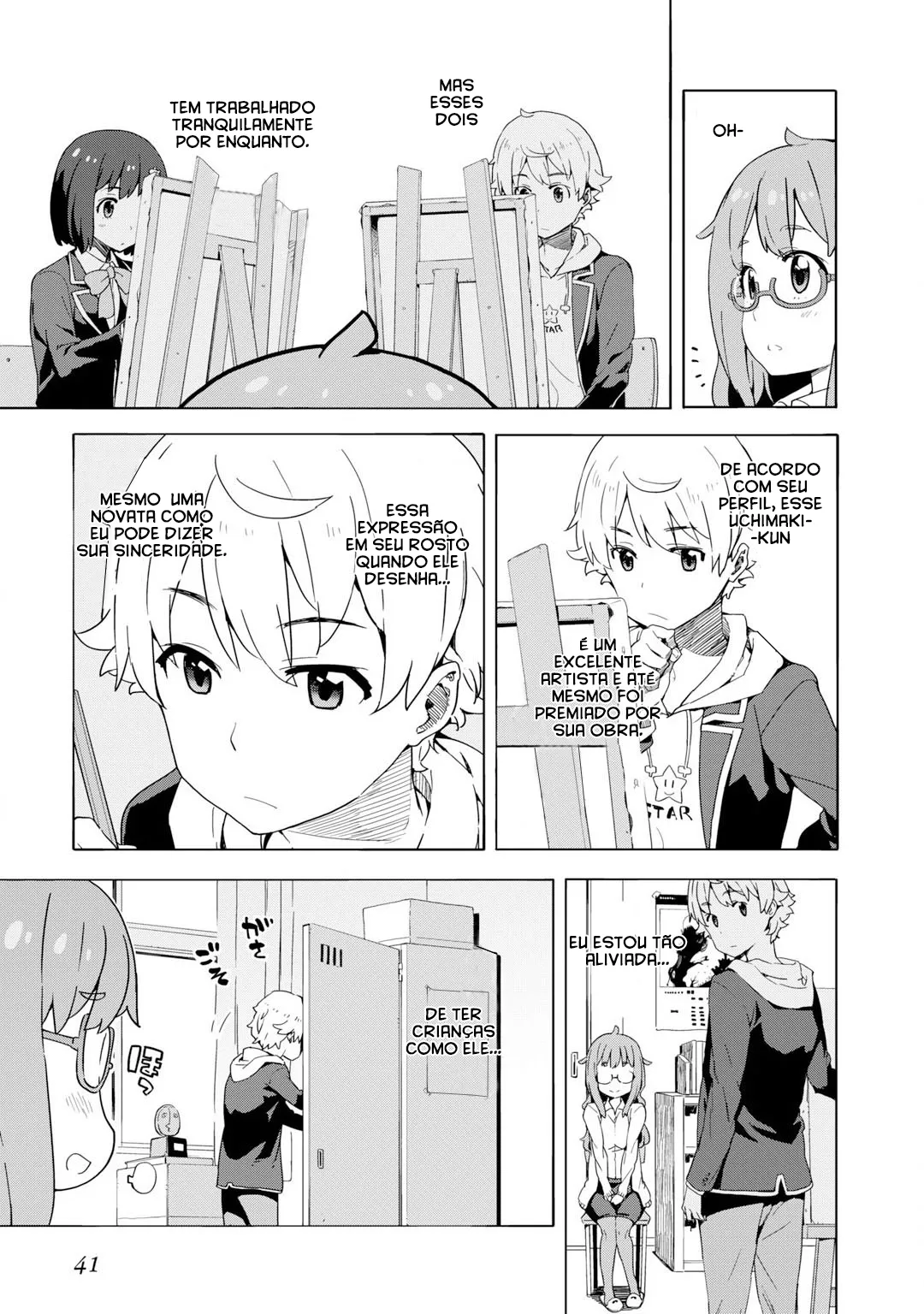 Problemas no Clube de Arte! capitulo 8 pagina 17
