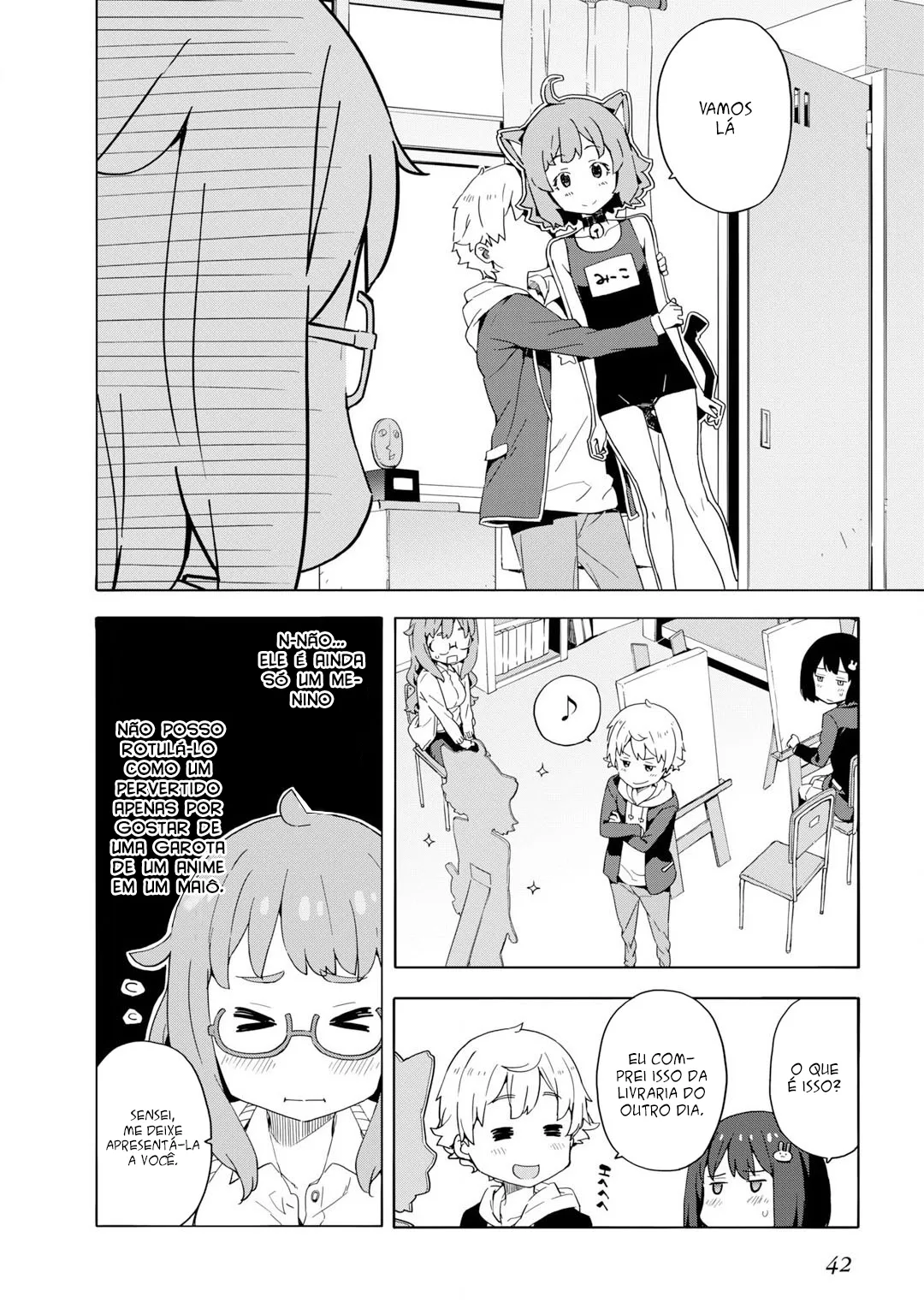 Problemas no Clube de Arte! capitulo 8 pagina 18