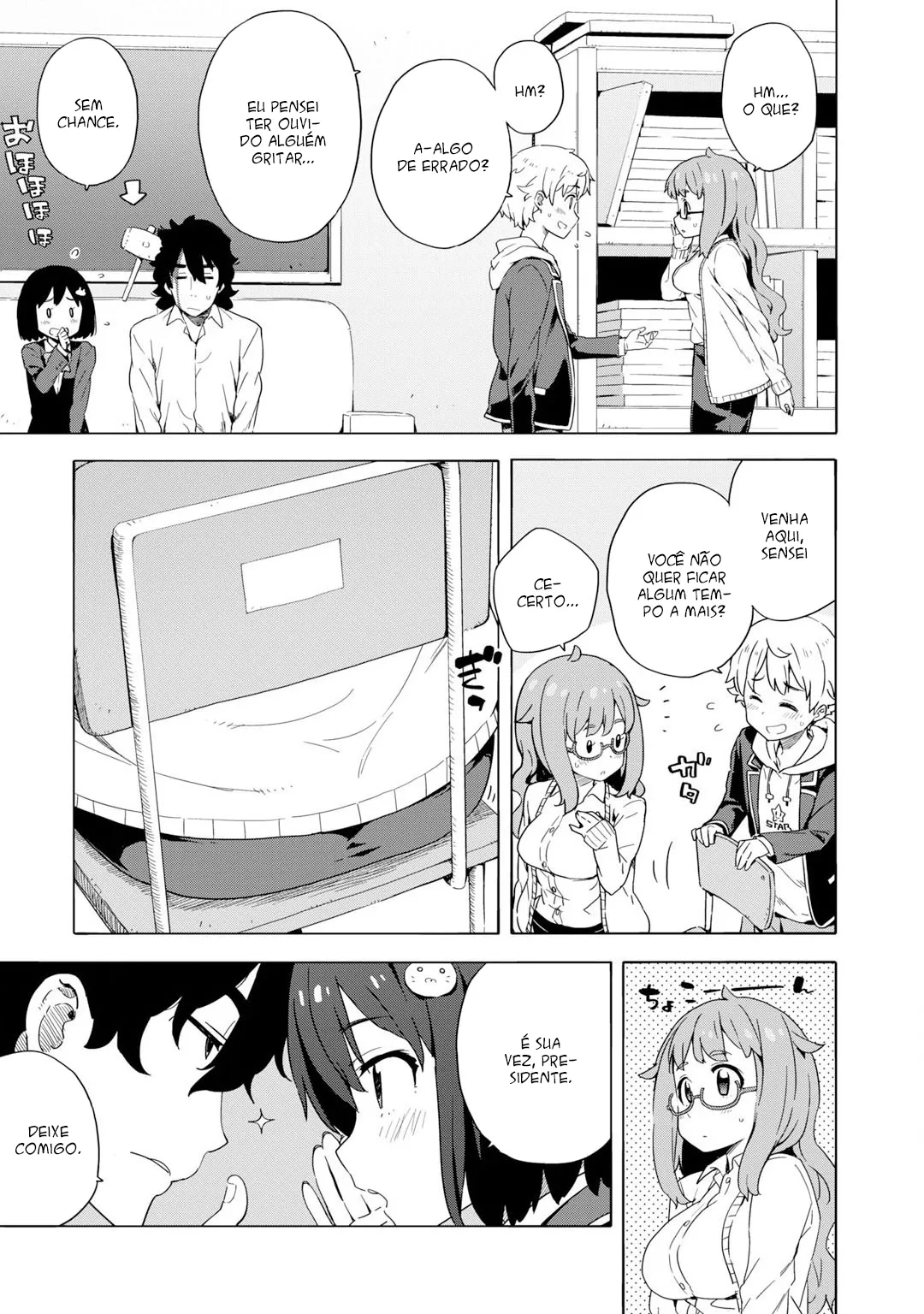 Problemas no Clube de Arte! capitulo 8 pagina 23