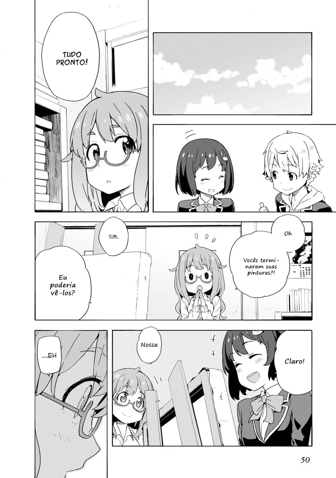 Problemas no Clube de Arte! capitulo 8 pagina 26