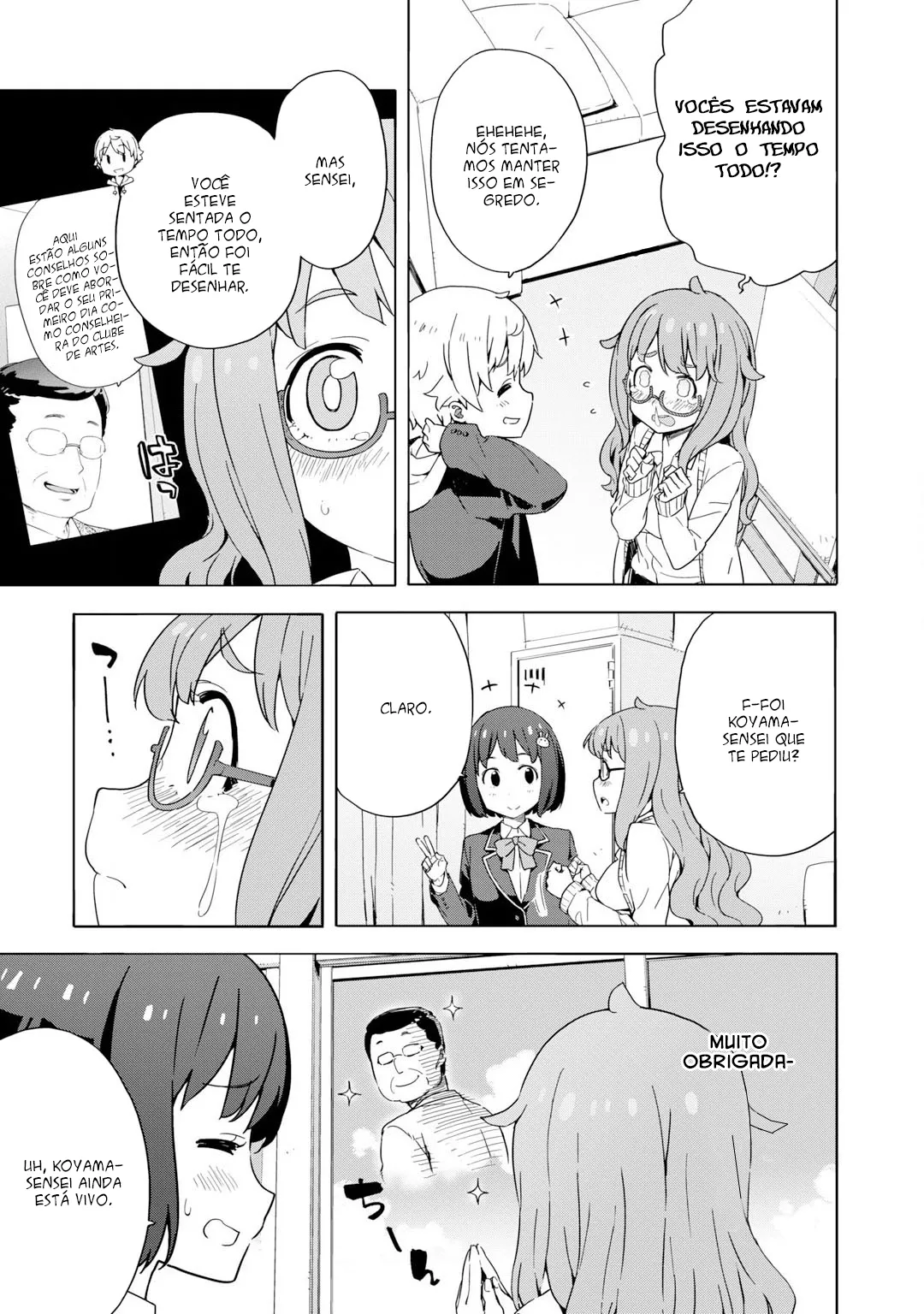 Problemas no Clube de Arte! capitulo 8 pagina 29