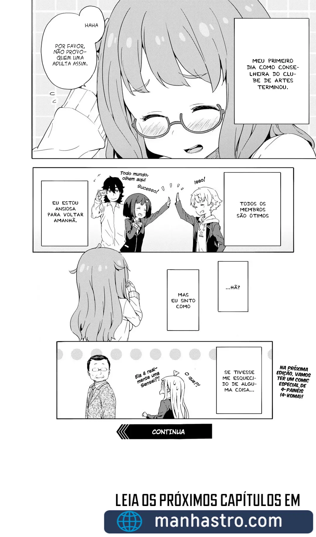 Problemas no Clube de Arte! capitulo 8 pagina 32