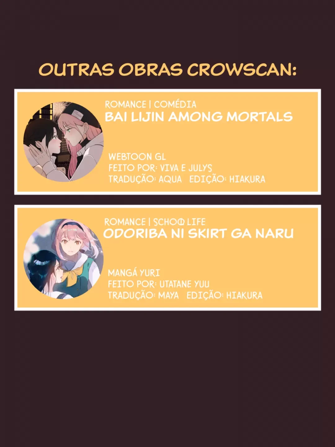 AbraÃ§os e Rivalidades capitulo 3.1 pagina 34