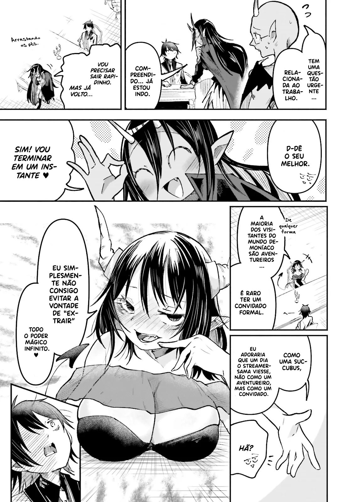 Isekai de Haishin Katsudou wo Shitara Tairyou no Yandere Shinja wo Umidashite Shimatta Ken capitulo 42 pagina 14