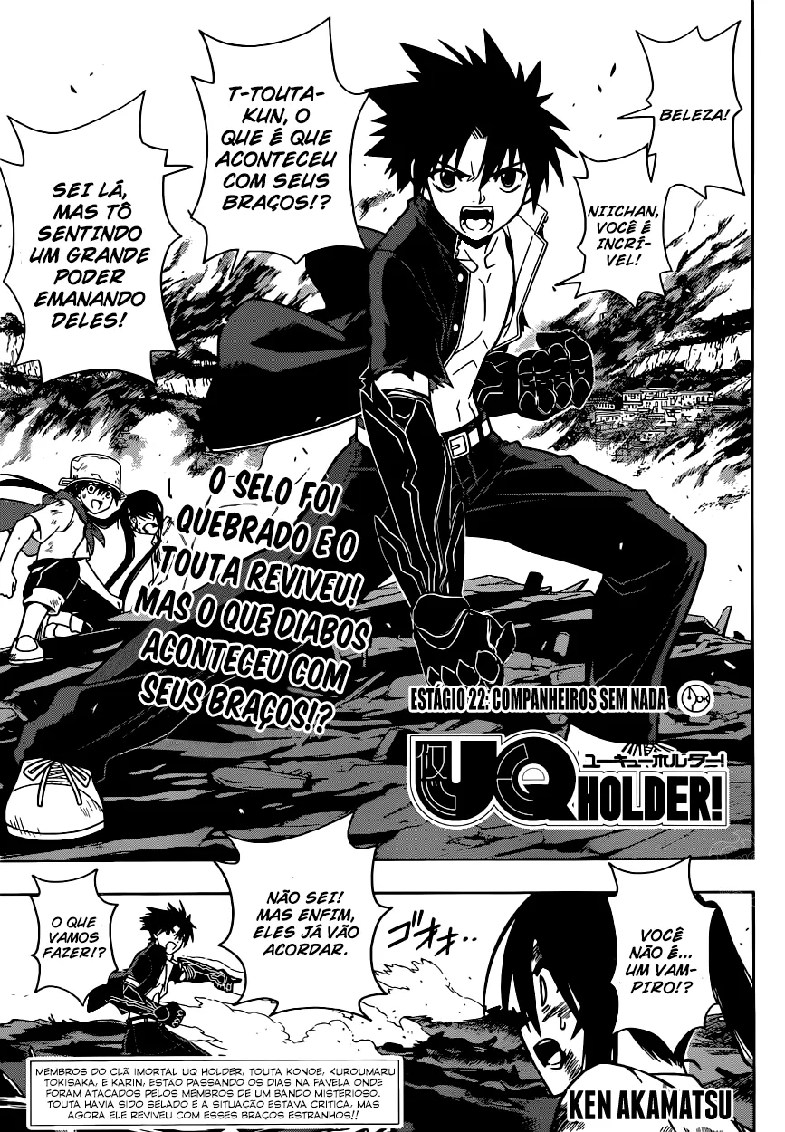 UQ Holder: O Aprendiz da Magia! capitulo 22 pagina 2